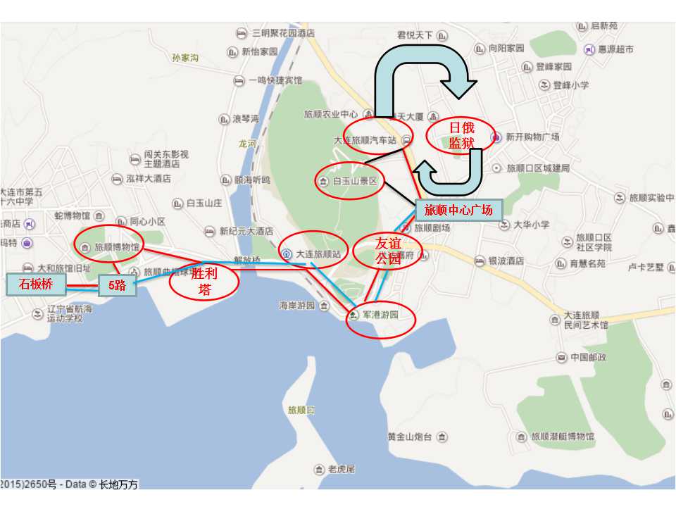 大连旅顺有哪些好玩的经典 谢谢 想呆一天在那