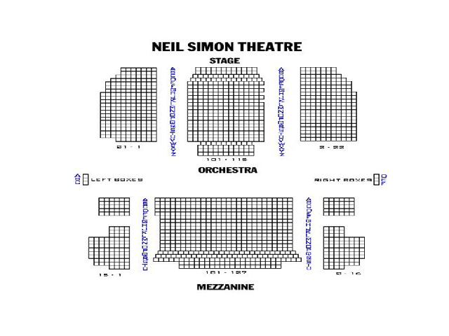 【交响乐区orchestra座位/ front mezzanine靠前位子】百老汇经典