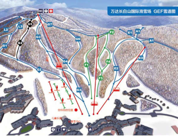 长白山万达滑雪场
