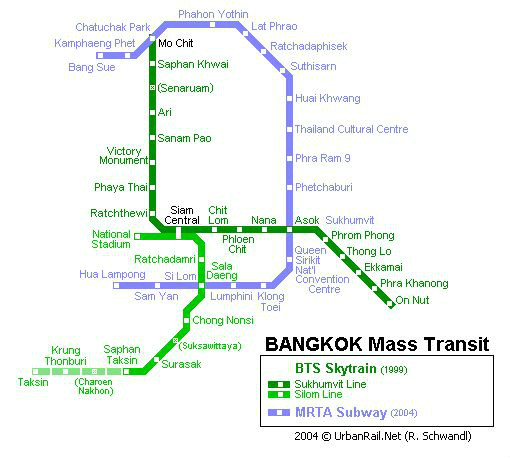 附上bts线路图,酒店是在chong nonsi station 在silom线上