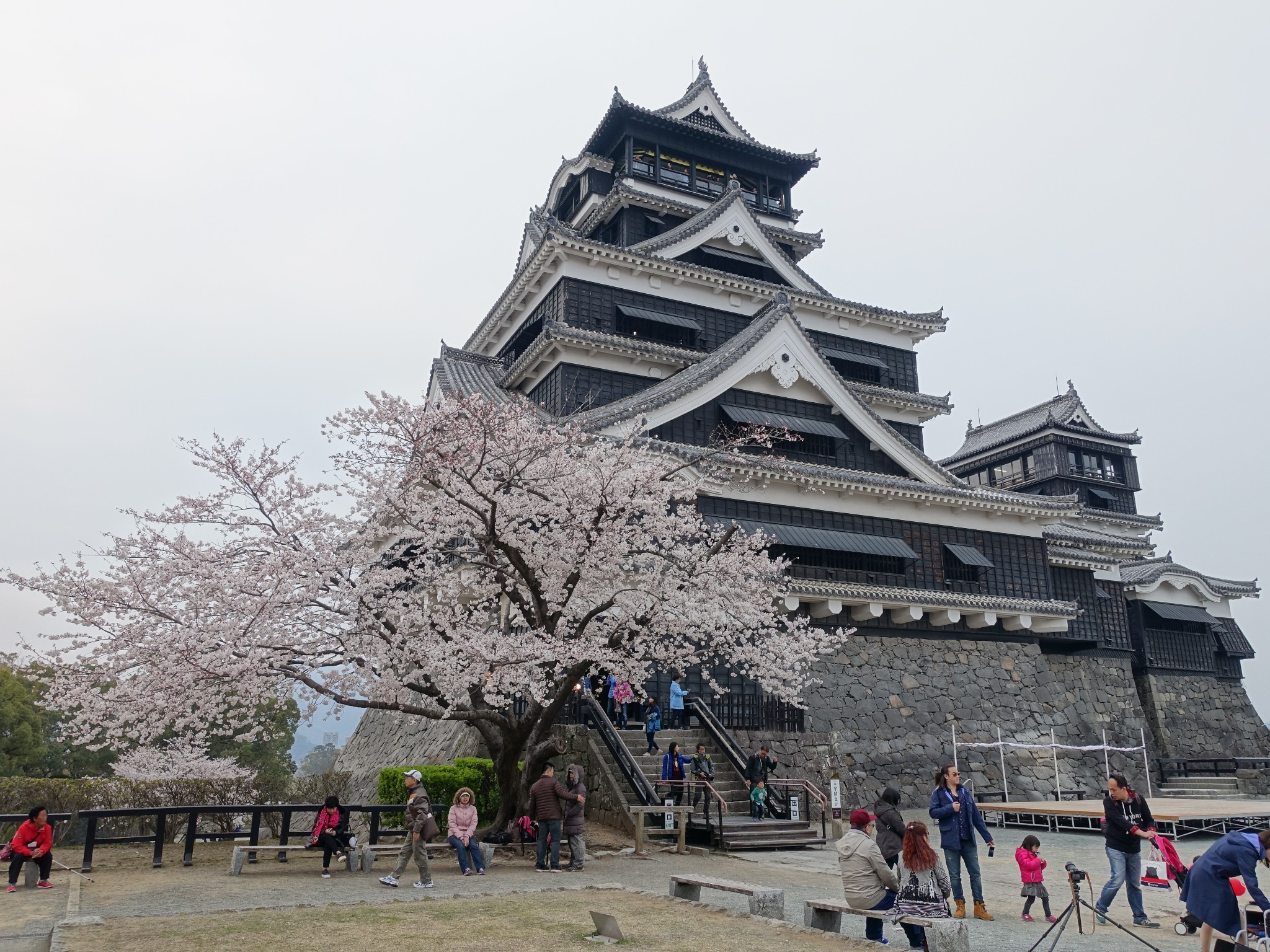 熊本城天守阁        