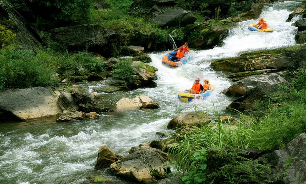 【激爽漂流】五指山红峡谷漂流成人票