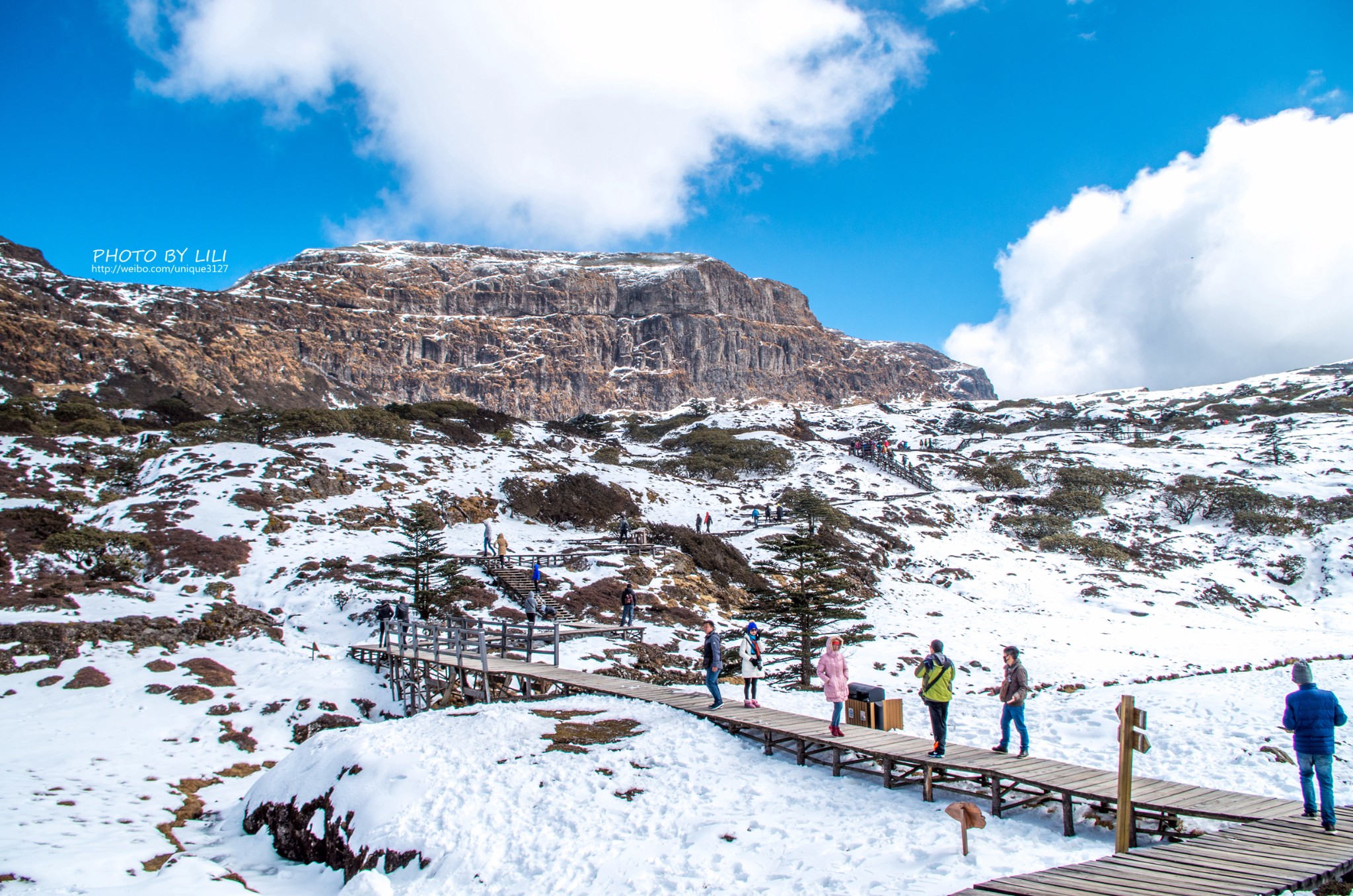 大冬天,去轿子雪山露个营