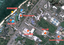 阳光花园酒店在塞班的卫星地图 阳光花园酒店在塞班的卫星地图