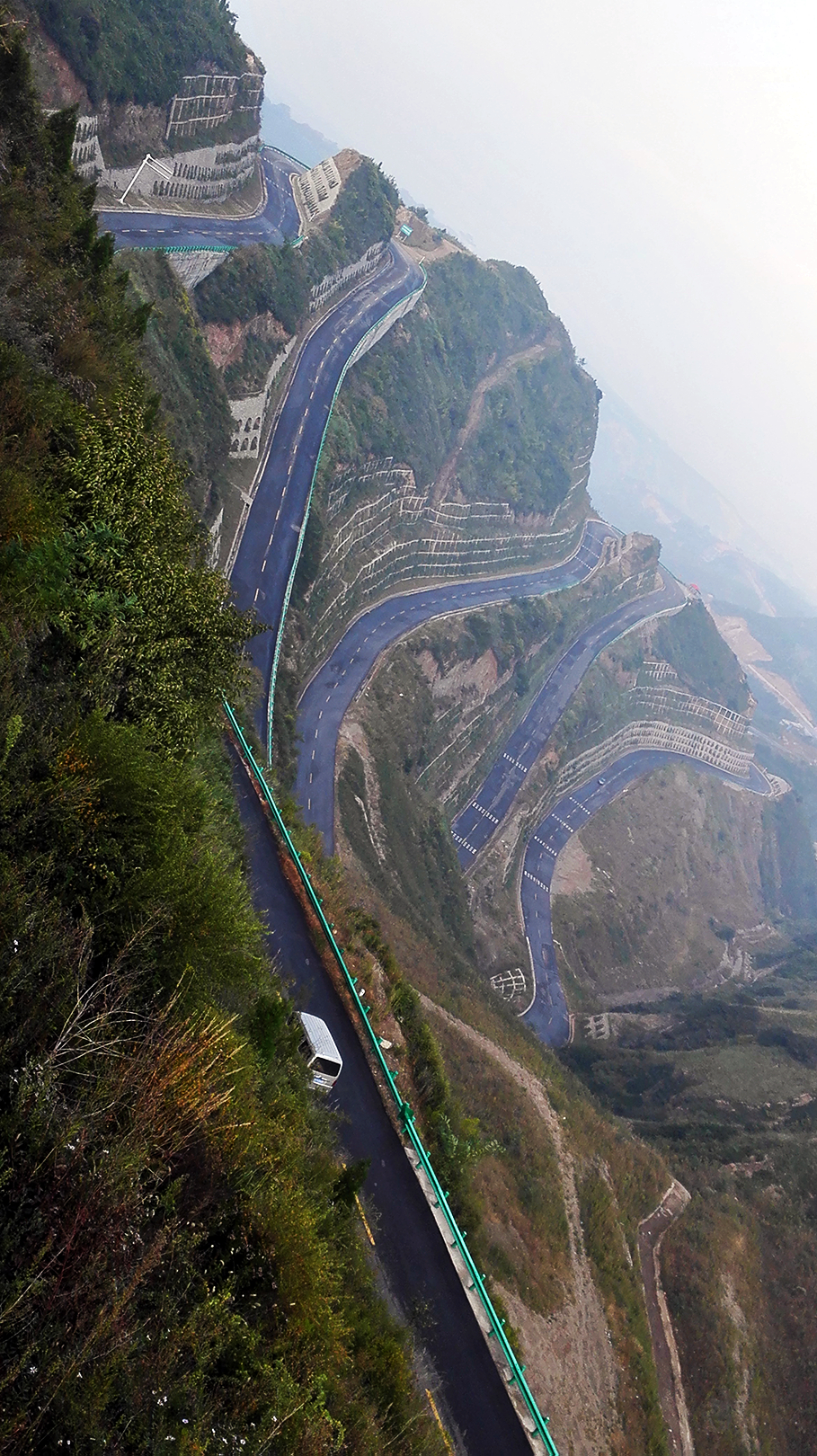 西安最美盘山公路图片