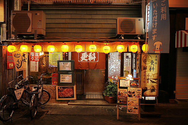 日本道顿堀美食街图片